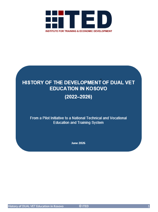 history of the development of dual vet education in kosovo 2